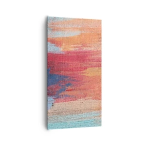 Obraz na plátně - Stékat duhou - 65x120 cm