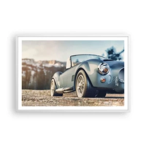 Plakát v bílém rámu - Protože na stylu záleží - 91x61 cm