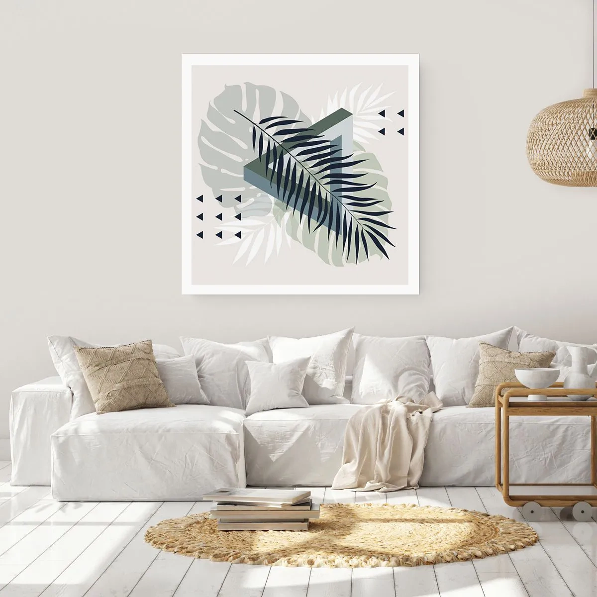 Plakát - Příroda a geometrie – dva řády? - 40x40 cm