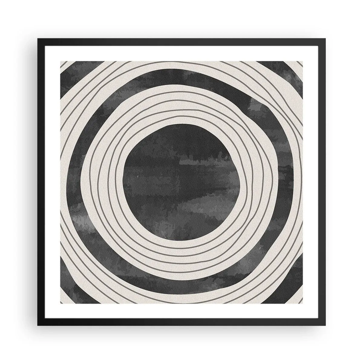 Plakát v černém rámu - Přesný zásah - 60x60 cm