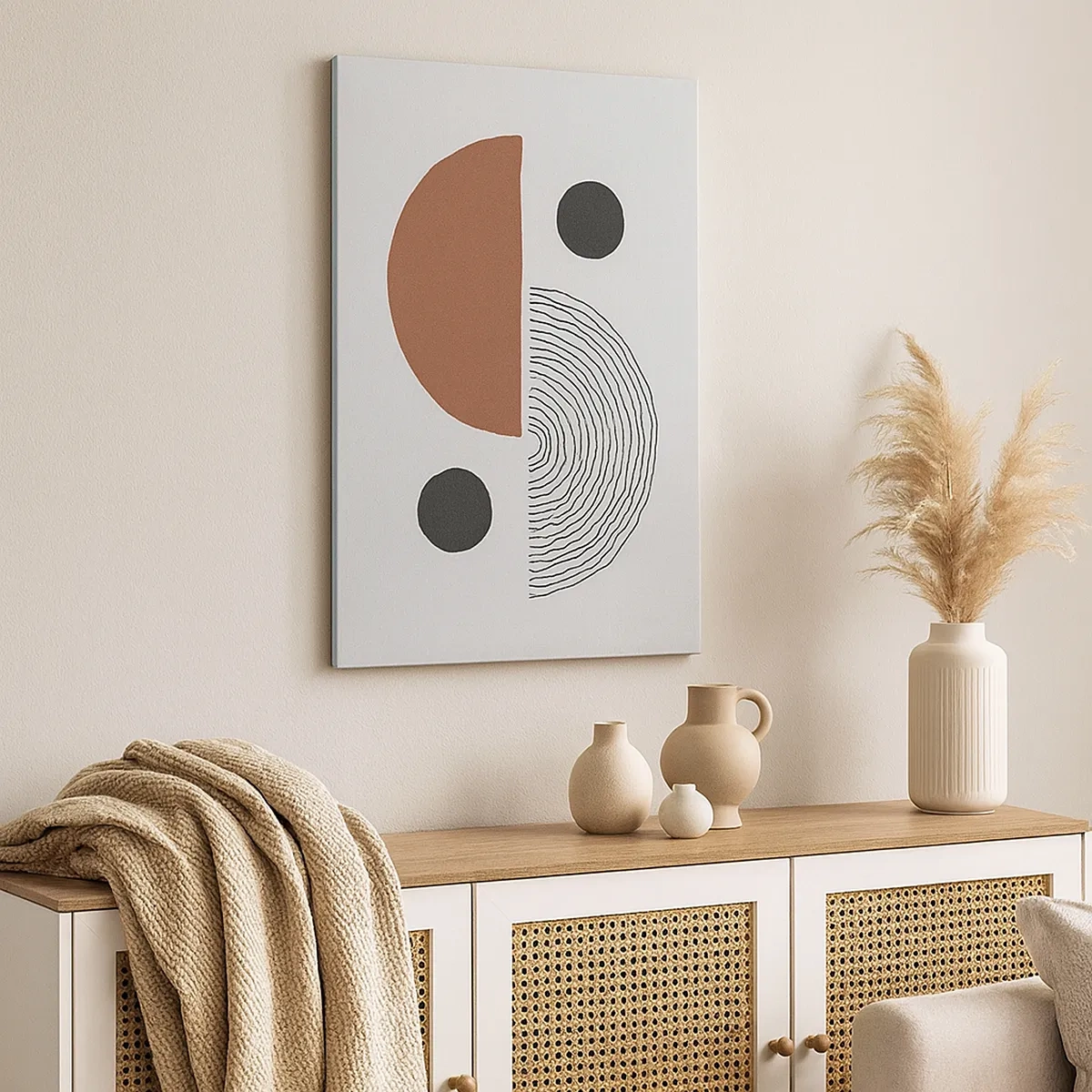 Obraz na plátně - Dokonalost kruhu - 50x70 cm