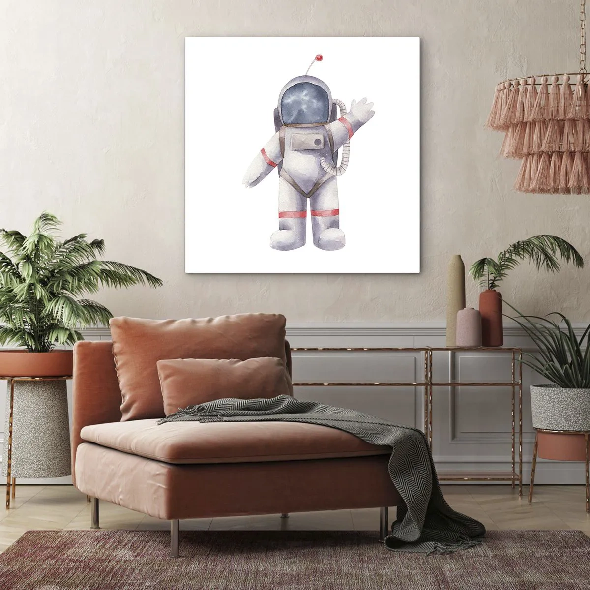 Obraz na plátně - Tak zatím! - 50x50 cm