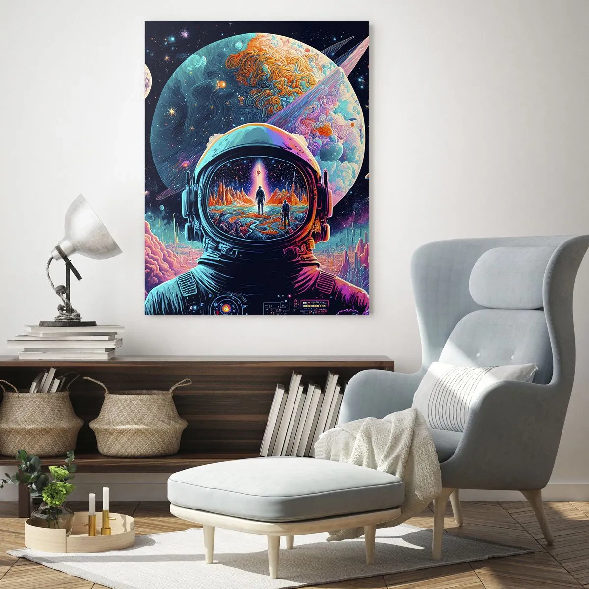 Obraz na skle - Filosofům se to ani nesnilo - 50x70 cm