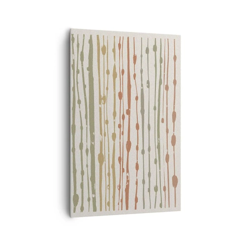 Obraz na plátně - Hudební záznam barev - 80x120 cm