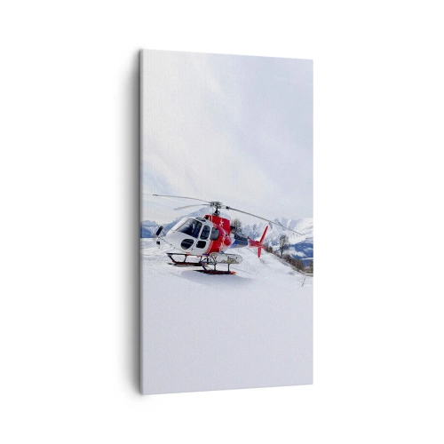 Obraz na plátně - Vždy připraven - 45x80 cm