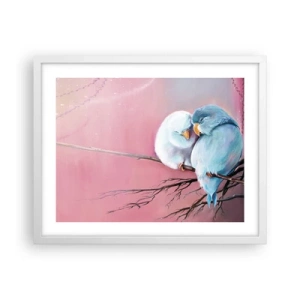 Plakát v bílém rámu - Co k tomu dodat?… - 50x40 cm