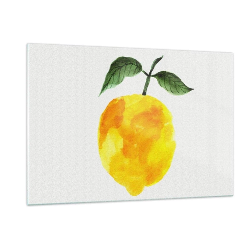 Obraz na skle - Jak poznat chuť slunce - 120x80 cm