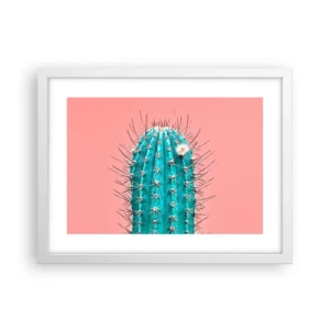 Plakát v bílém rámu - Jen koukej - 40x30 cm