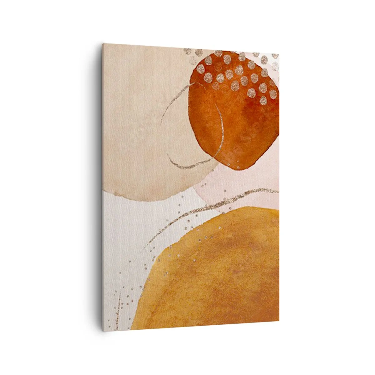 Obraz na plátně - Zaoblení a pohyb - 70x100 cm