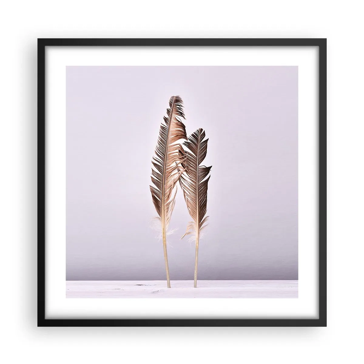 Plakát v černém rámu - Proti nicotě - 50x50 cm