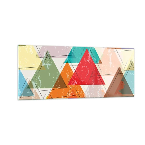 Obraz na skle - Blábolení - 100x40 cm