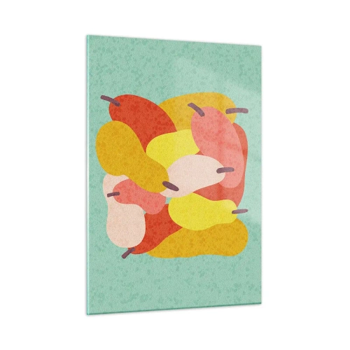 Obraz na skle - Ochutnejte letní slunce - 50x70 cm