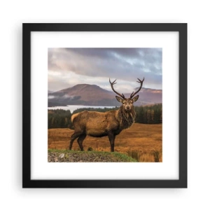 Plakát v černém rámu - Majestát přírody - 30x30 cm