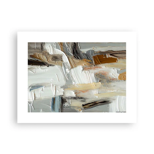 Plakát - Barevné nahromadění - 40x30 cm