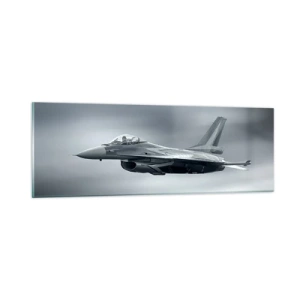 Obraz na skle - Hodíš výzvu? - 90x30 cm