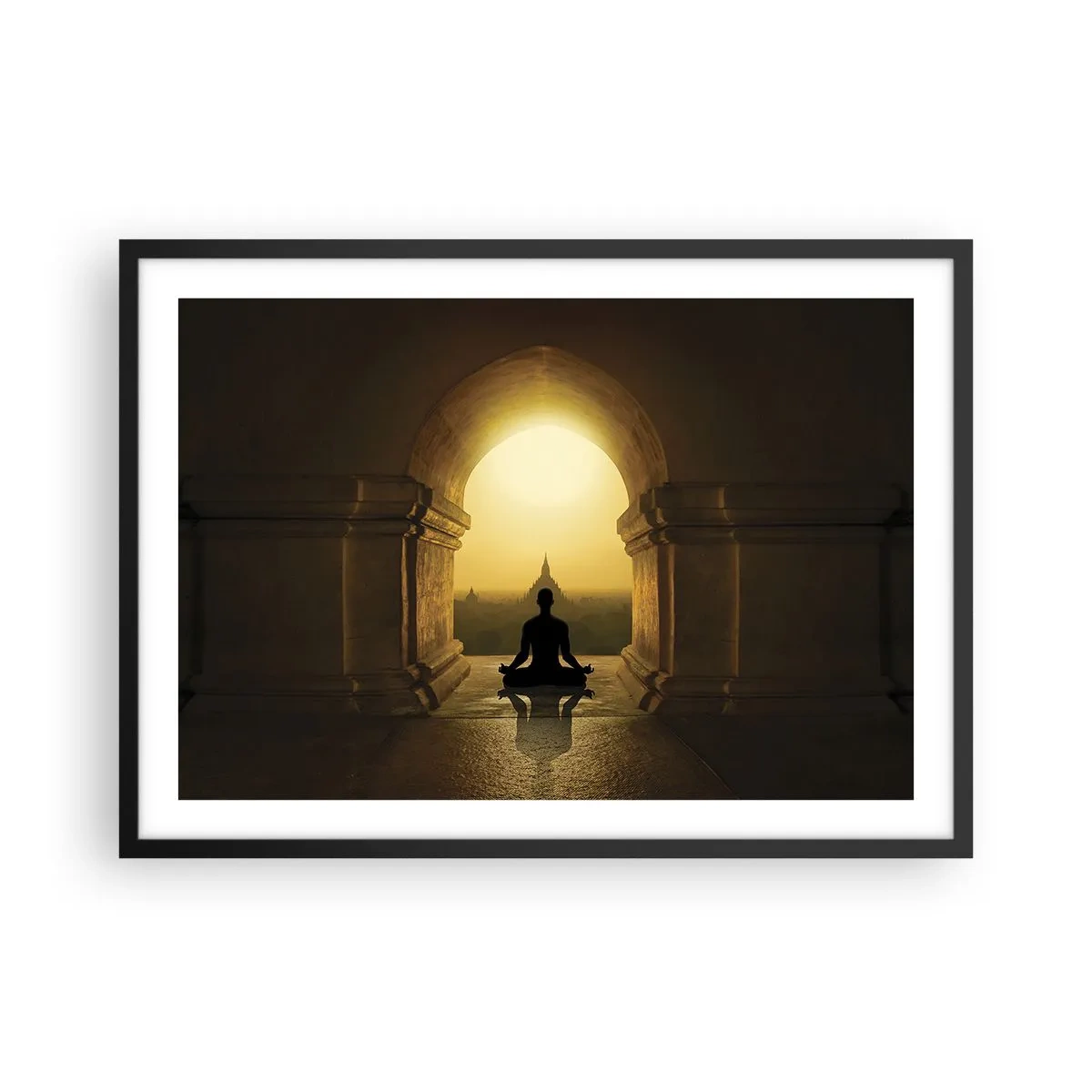 Plakát v černém rámu - Plná harmonie - 70x50 cm