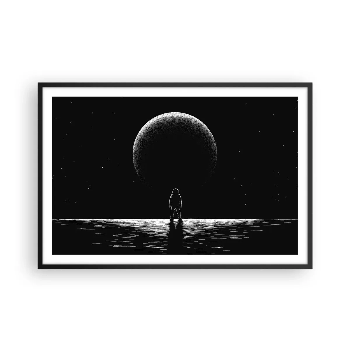 Plakát v černém rámu - Tváři v tvář - 91x61 cm