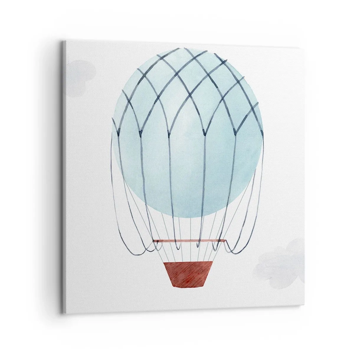 Obraz na plátně - Celý v oblacích - 50x50 cm