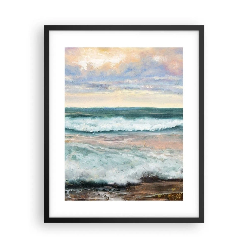 Plakát v černém rámu - Tady uhladíš duši - 40x50 cm