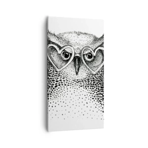 Obraz na plátně - Moudře a s láskou - 55x100 cm