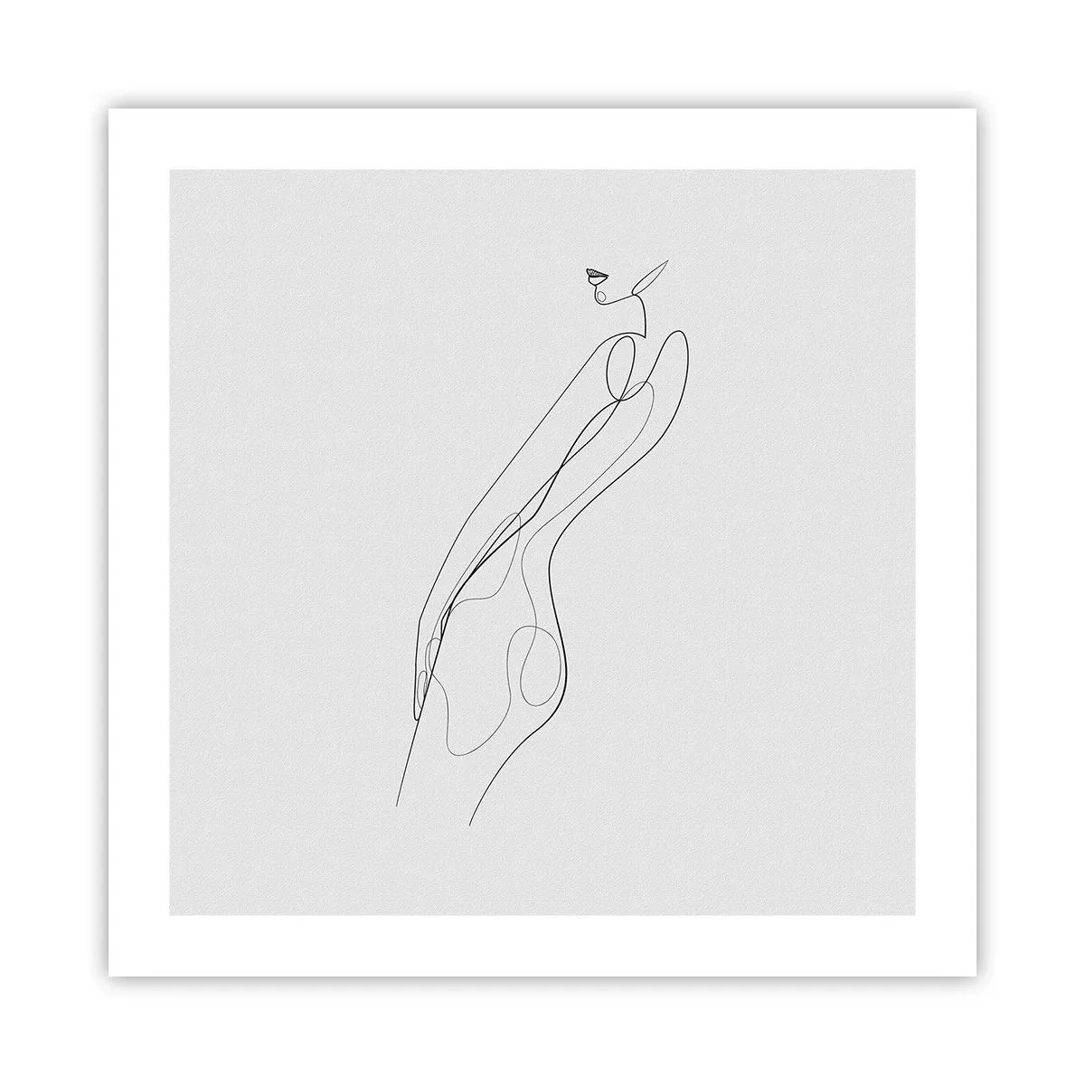 Plakát - Pouze slib - 50x50 cm