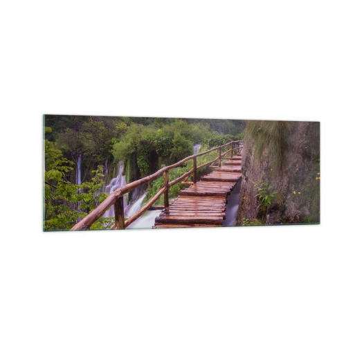 Obraz na skle - Neuvěřitelná krása - 140x50 cm