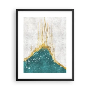 Plakát v černém rámu - Zlatý příliv - 40x50 cm