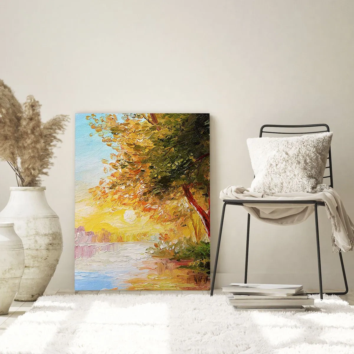 Obraz na skle - Et in Arcadia ego - 50x70 cm