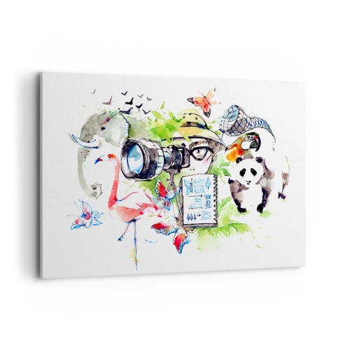 Obraz na plátně - Objektivem cestovatele - 100x70 cm