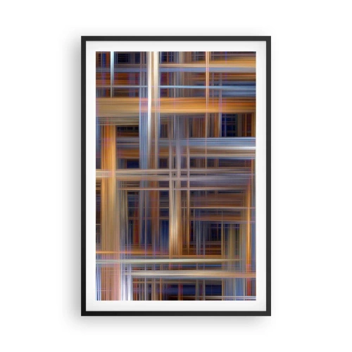 Plakát v černém rámu - Utkané ze světla - 61x91 cm