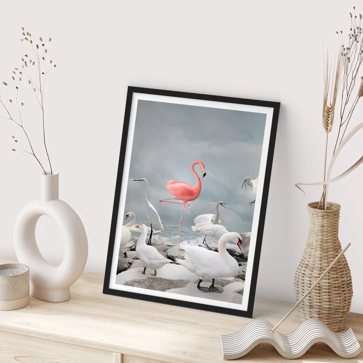 Plakát v černém rámu - Kde jsem se tu vzal? - 30x40 cm