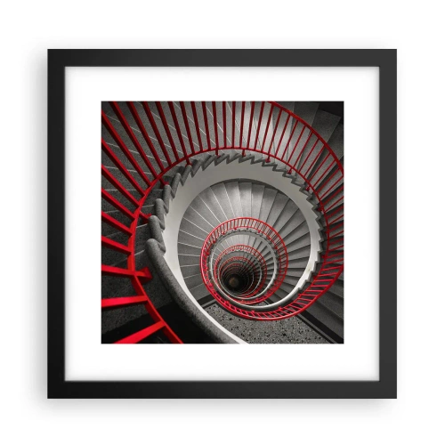 Plakát v černém rámu - Architektonické hry - 30x30 cm