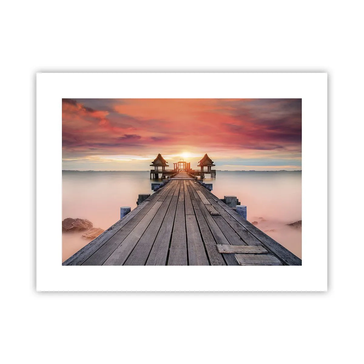 Plakát - Západ na východě - 40x30 cm