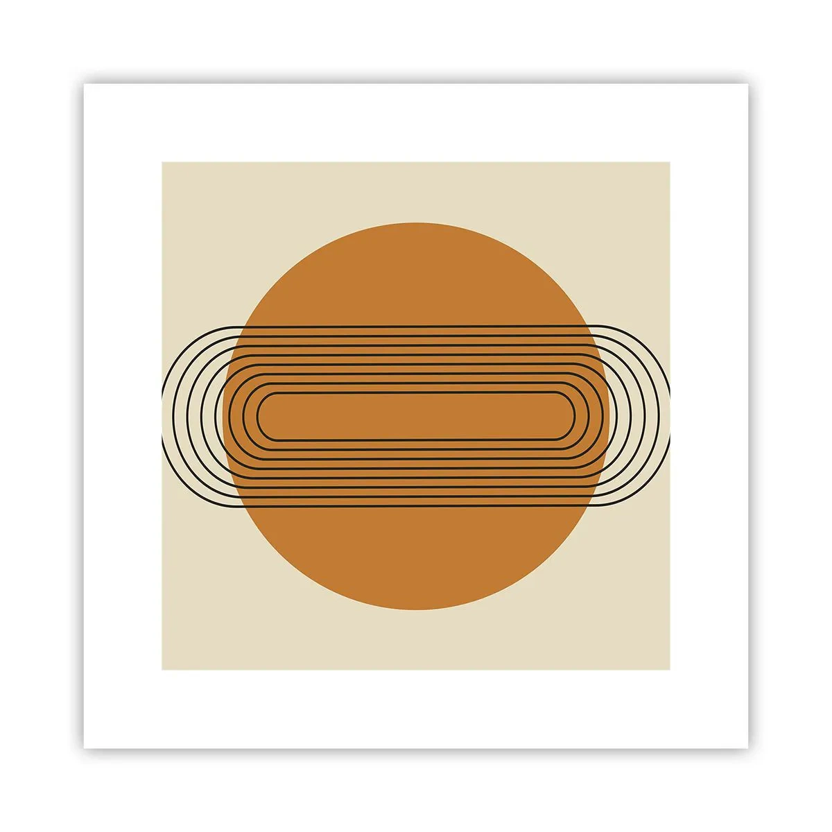 Plakát - Dokonalý plán - 30x30 cm