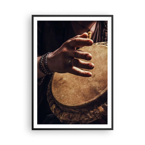 Plakát v černém rámu - V rytmu srdce - 70x100 cm