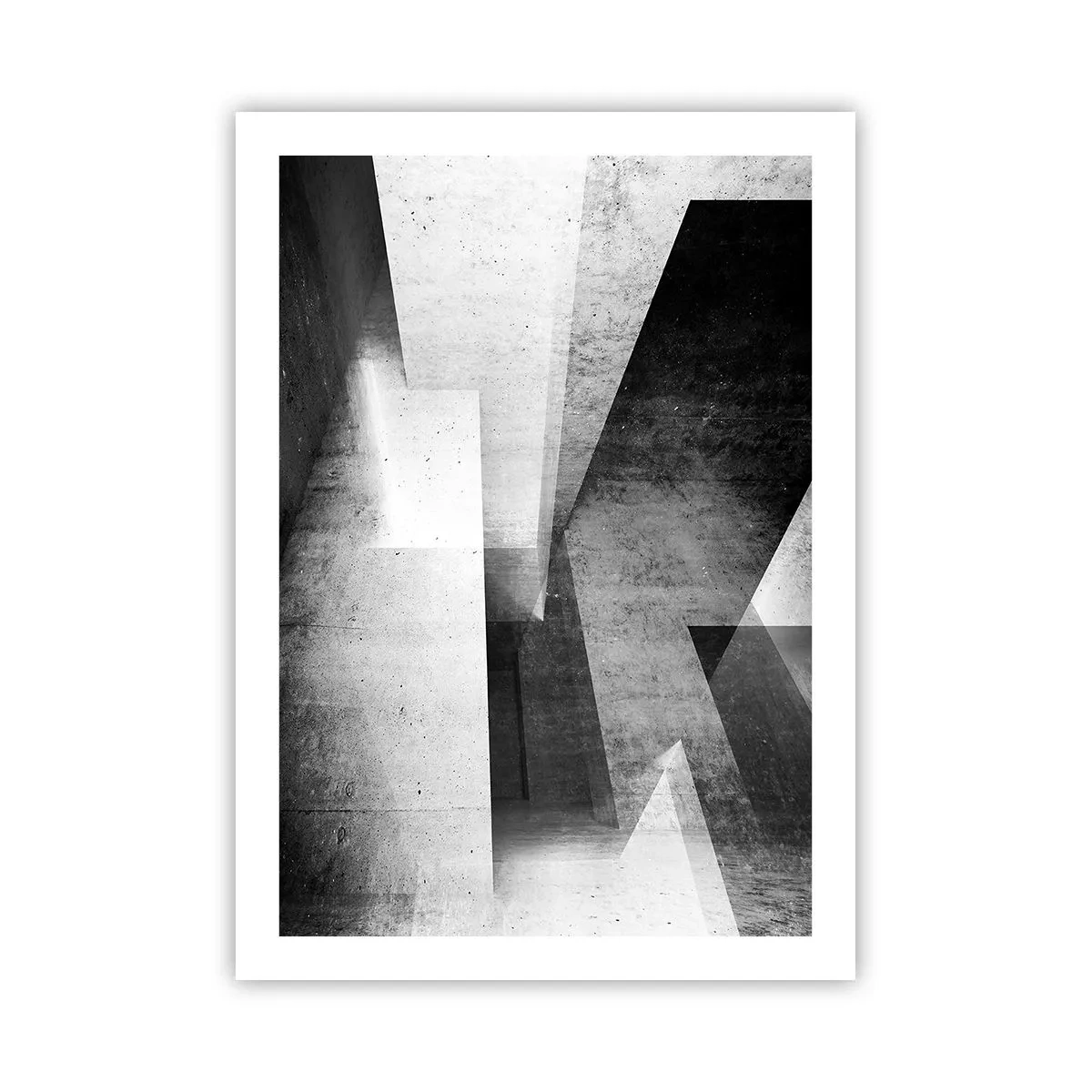 Plakát - Struktura prostoru - 50x70 cm