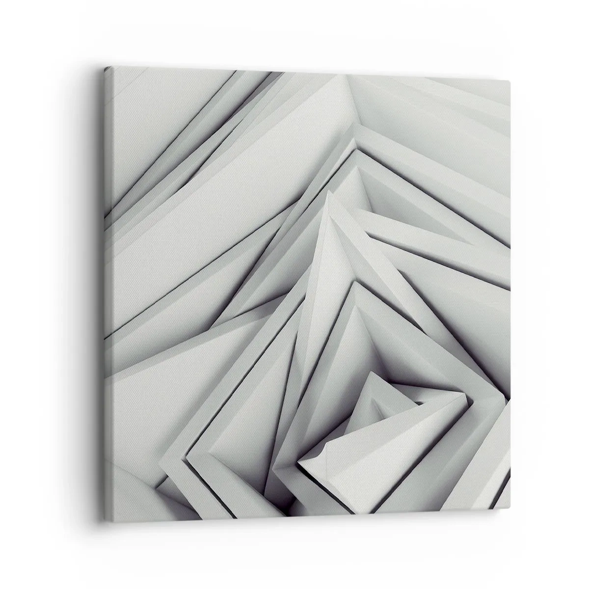 Obraz na plátně - Symfonie ostrých úhlů - 30x30 cm