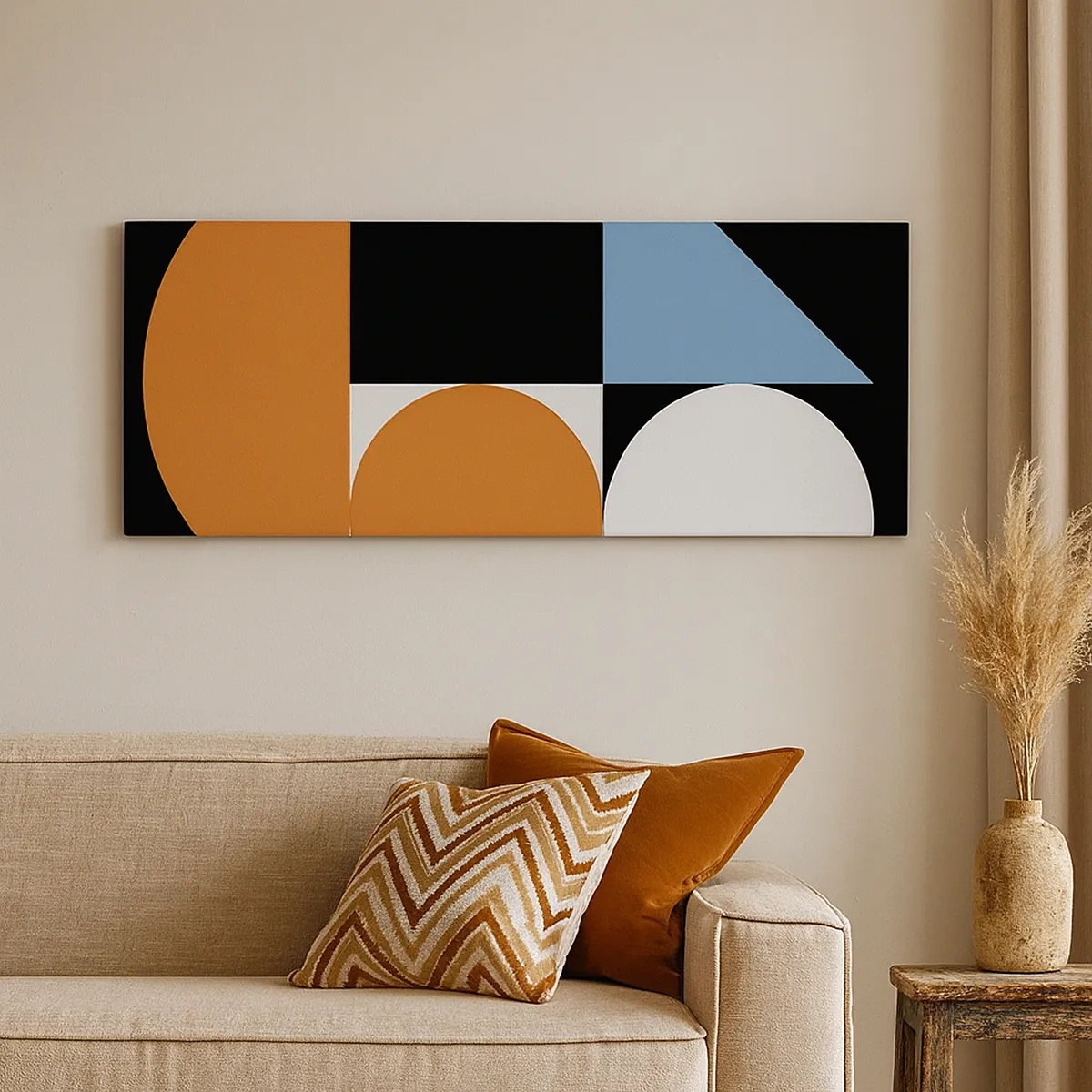 Obraz na plátně - Figurínový systém - 30x30 cm