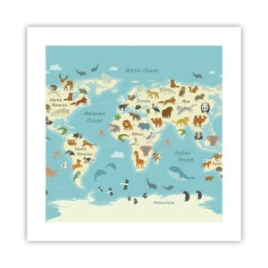 Plakát - Dobří sousedé - 40x40 cm