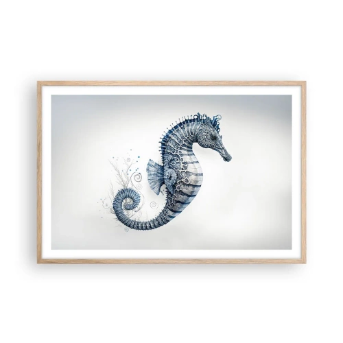 Plakát v rámu světlý dub - Jemný vtip přírody - 91x61 cm