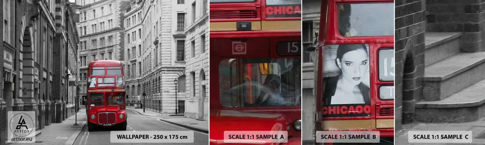 Fototapeta Vzorek Standard Eco - Všednost nemusí být šedá - Město, Londýn, Architektura - 100x30 cm