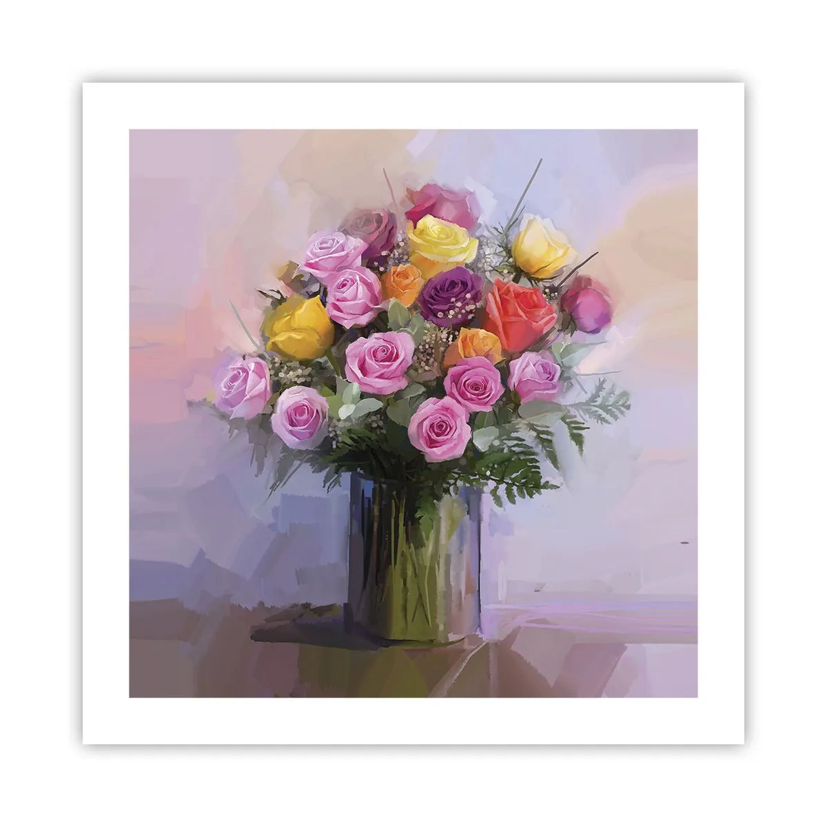 Plakát - Zachycená krása - 50x50 cm