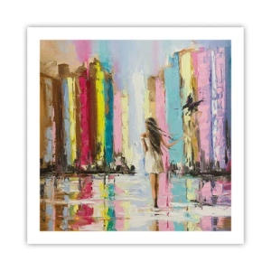 Plakát - Pojď se mnou - 60x60 cm