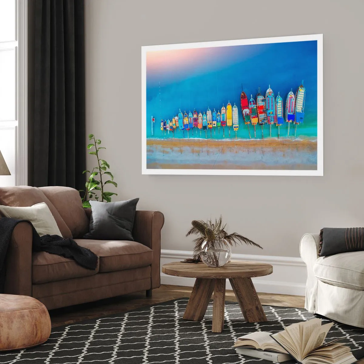 Plakát - Z ptačí perspektivy - 100x70 cm