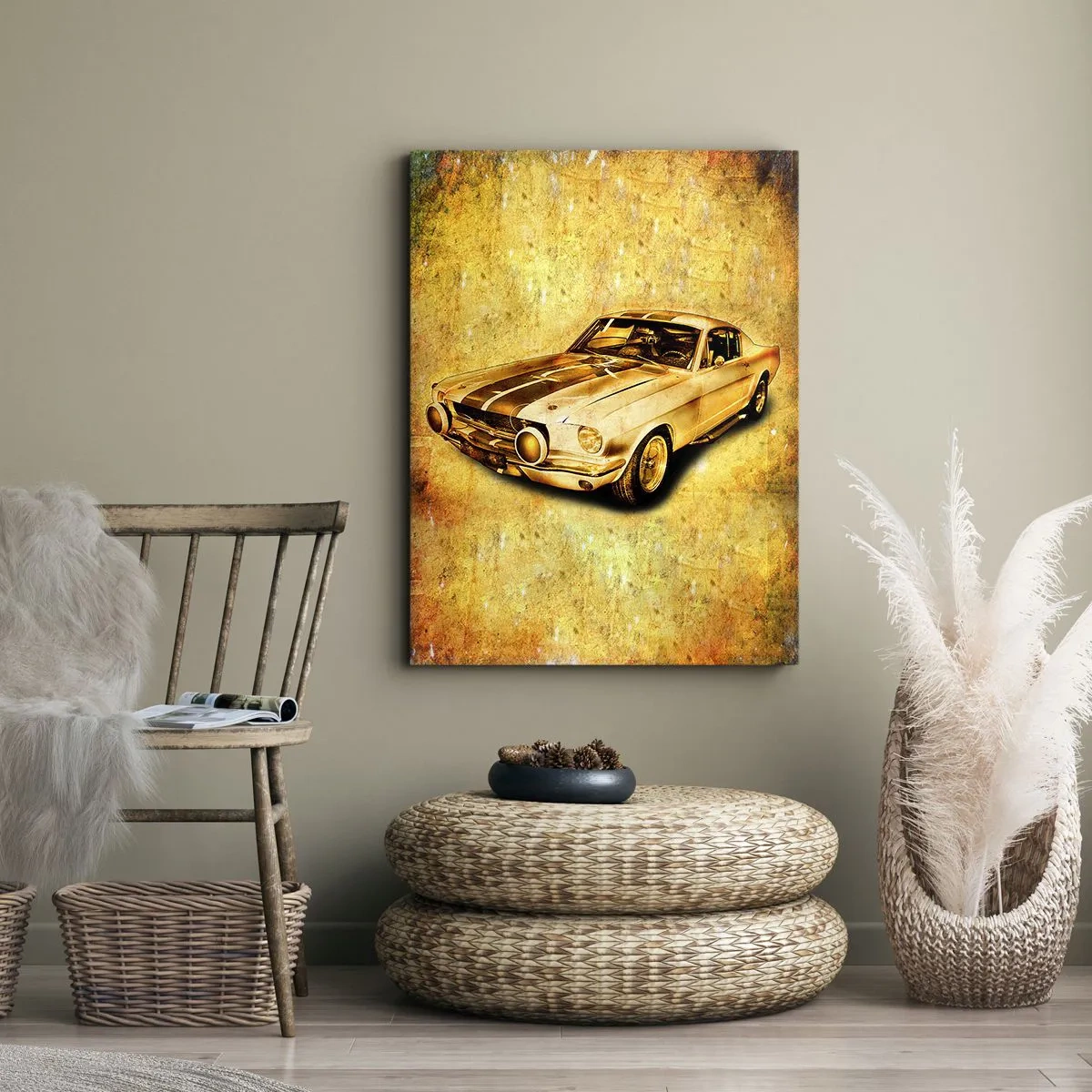 Obraz na plátně - Šílená 70. léta - 50x70 cm