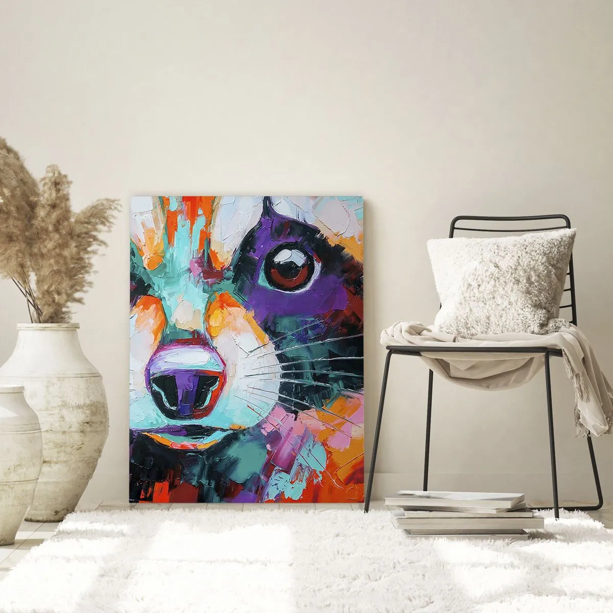 Obraz na skle - Pouze dobré emoce - 80x120 cm