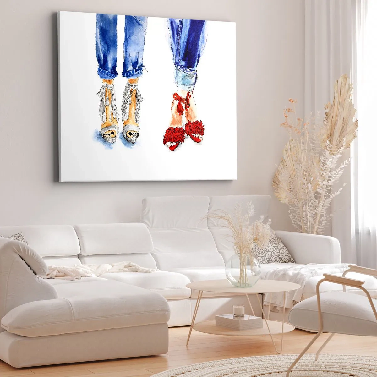 Obraz na plátně - Možná bychom šli na procházku? - 120x80 cm