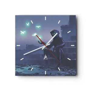 Nástěnné hodiny - Život se vrátí - 30x30 cm