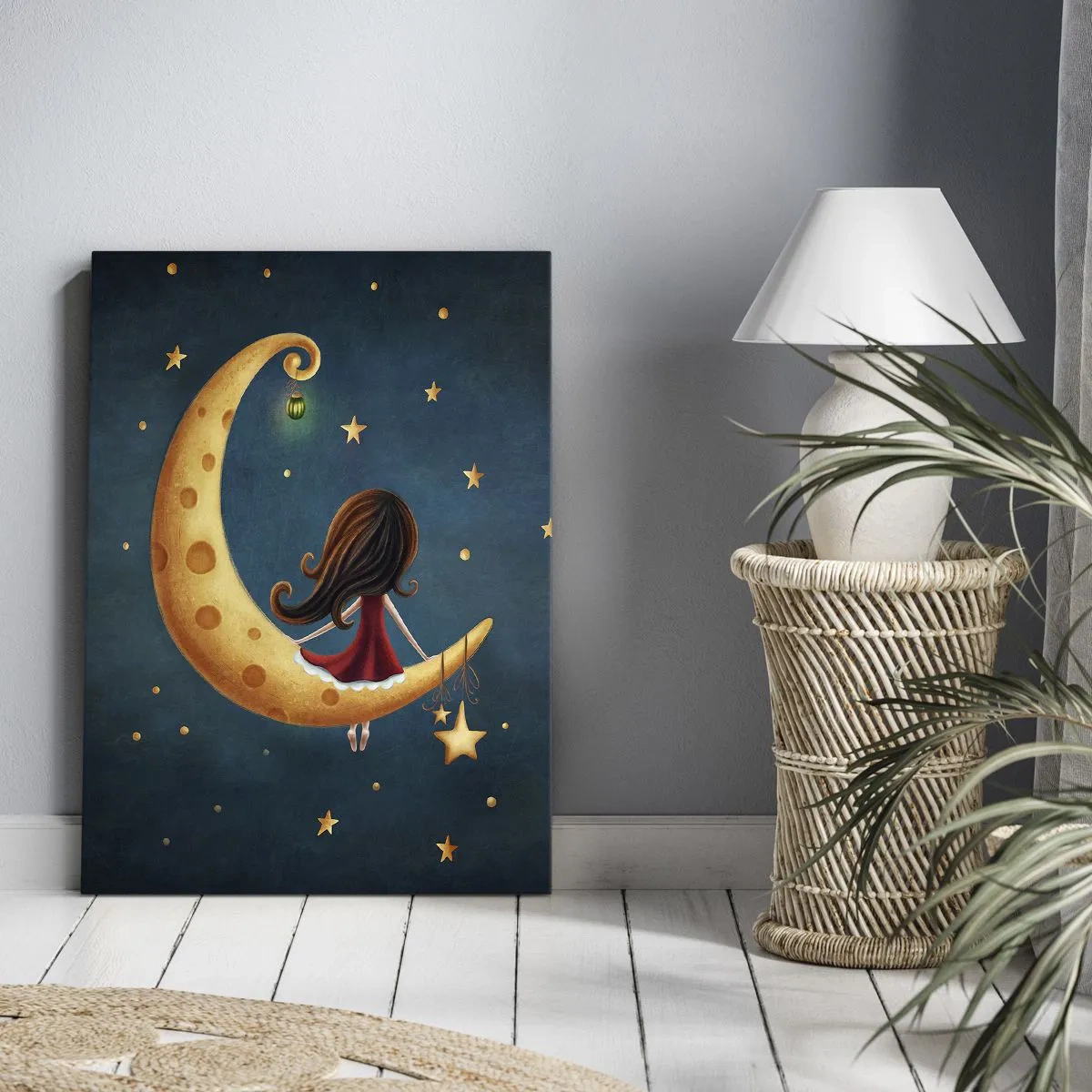 Obraz na plátně - Kdysi dávno… - 50x70 cm