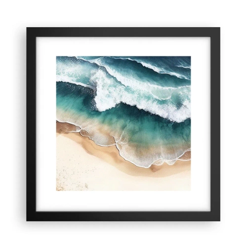 Plakát v černém rámu - Odvěké setkání - 30x30 cm